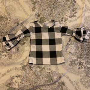 Ruffle Sleeve Layering Shirt